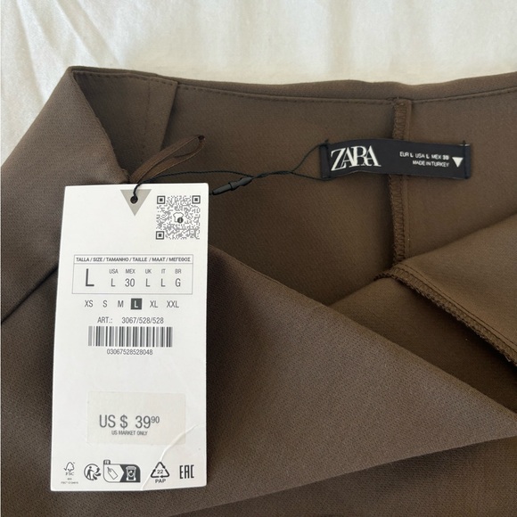 Zara Brown Skirt - Picture 2 of 5